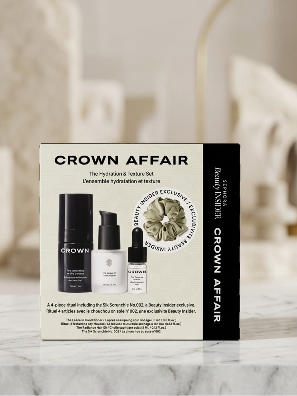 Crown Affair The Hydration & Texture Set – 4 Piece